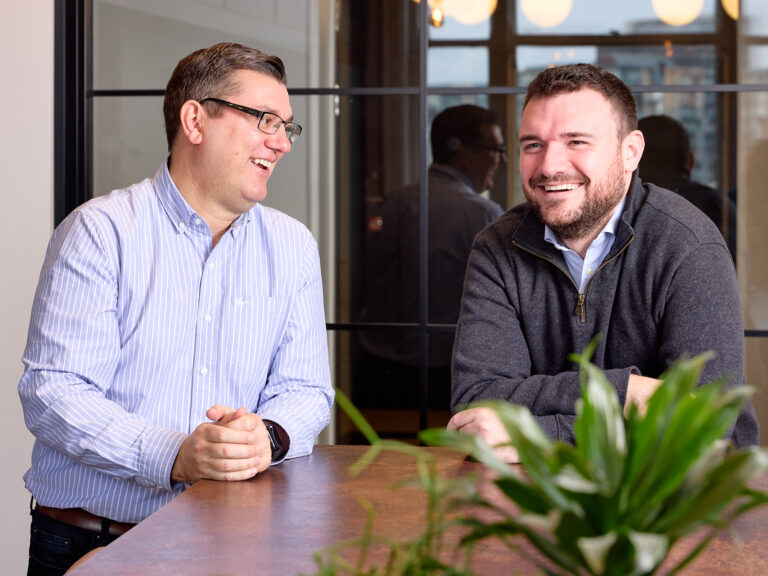 Dan Roe, Managing Director and Cameron McMaster